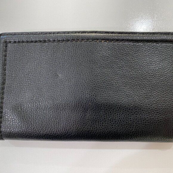 Kate Spade Braylon Patterson Drive Black Pebbled Leather Wallet - Picture 8 of 10